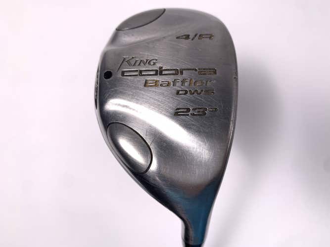 Cobra Baffler DWS 4 Hybrid 23* Aldila NV HL 65g Stiff Graphite Mens RH