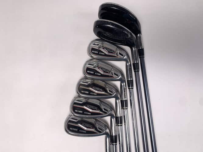 Adams Idea A12 OS Hybrid Iron Set 4H 6H 7-PW+GW Idea Regular Mens RH