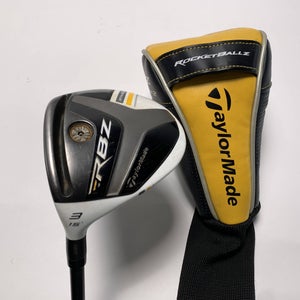 TaylorMade RocketBallz Stage 2 3 Fairway Wood 15* RocketFuel 60g Stiff LH HC