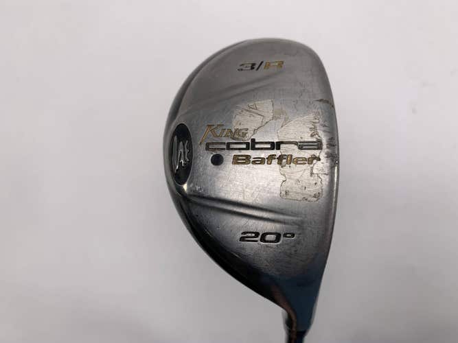 Cobra Baffler 2005 3 Hybrid 20* Aldila NV HL 65g Stiff Graphite Mens RH