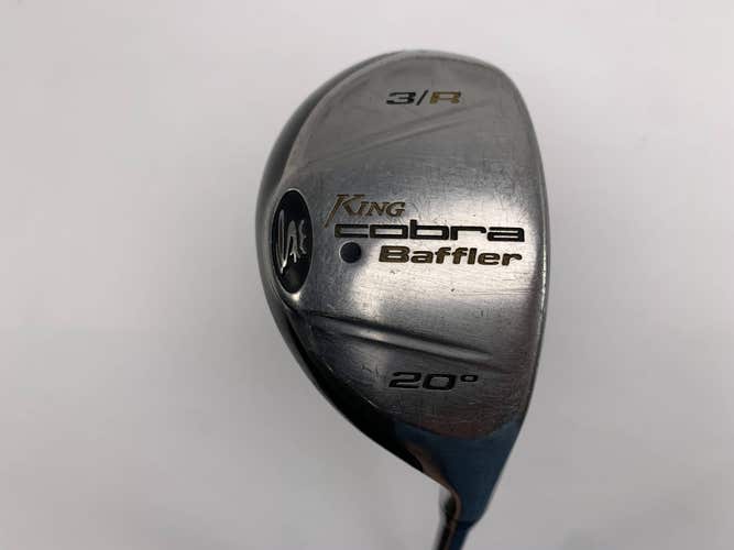 Cobra Baffler 2005 3 Hybrid 20* Aldila NV HL 65g Stiff Graphite Mens RH