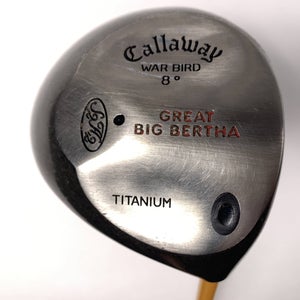 Callaway Original Great Big Bertha Driver 8* ProForce 65 Gold Stiff Mens RH