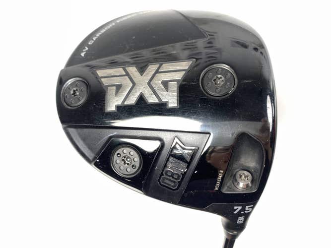PXG 0811 X GEN4 Driver 7.5* HZRDUS 6.5 Gen 4 Dual Torsional Design XStiff RH