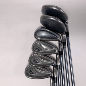 Adams Idea Womens a2 OS Hybrid Iron Set 3 & 5 FW 7-PW Aldila Idea Womens 55g RH