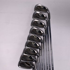 Ping i3 + Iron Set 3-PW+SW Green Dot 2* Up FST 115 Regular Steel Mens RH