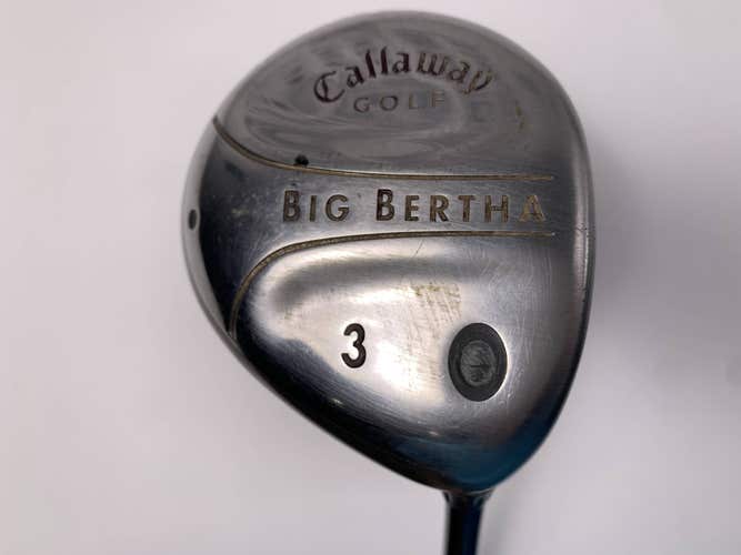 Callaway Big Bertha 2004 3 Fairway Wood 15* Big Bertha Gems 55 Regular Womens RH