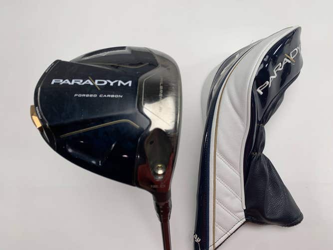 Callaway Paradym Driver 12* HZRDUS 5.5 Gen 4 Dual Torsional 50g Regular RH HC
