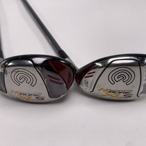 Cleveland Hibore XLS 3 & 4 Hybrid Set 19* 22* Fujikura Fit On M Regular Mens RH