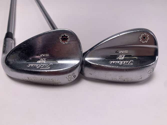 Titleist Vokey SM7 Tour Chrome Wedge Set 56* 10 | 60* 8 Wedge Steel Mens RH