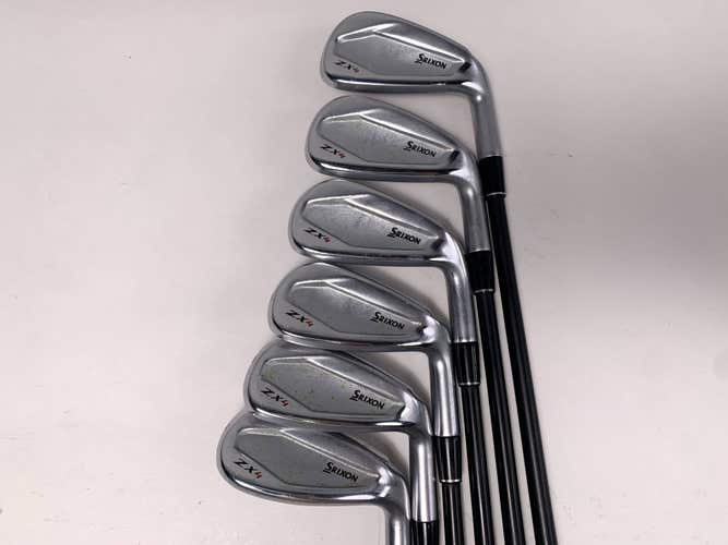 Srixon ZX4 Iron Set 6-PW+GW Project X Cypher Sixty 6.0 60g Stiff RH +1''
