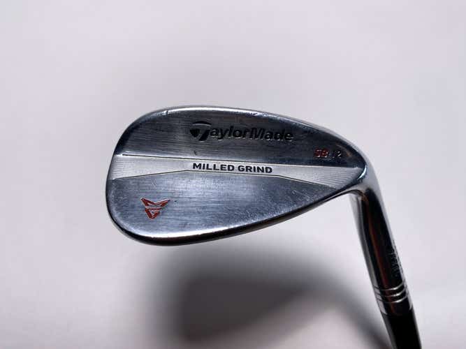 TaylorMade Milled Grind Satin Chrome Sand Wedge 56* 12 Recoil ES 760 F3 Mens RH