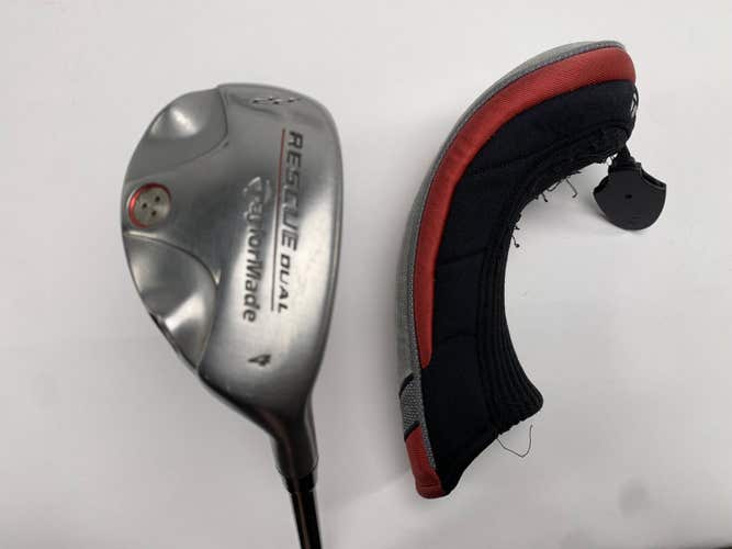 TaylorMade Rescue Dual 4 Hybrid 22* Ultralite Graphite 65g Regular Mens RH HC