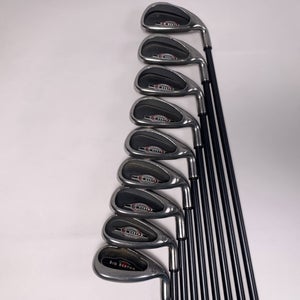 Callaway Big Bertha 2002 Iron Set 4-PW+GW+SW RCH 75i Regular Graphite Mens RH