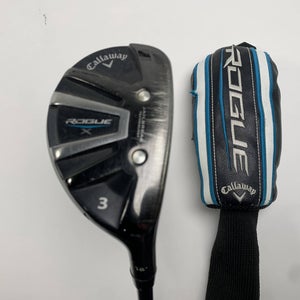 Callaway Rogue X 3 Hybrid 18* Aldila Synergy 60g Regular RH HC Midsize Grip