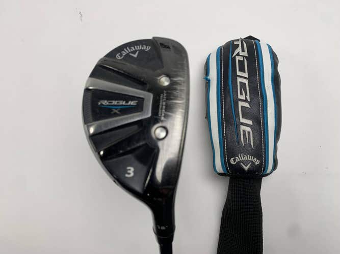 Callaway Rogue X 3 Hybrid 18* Aldila Synergy 60g Regular RH HC Midsize Grip