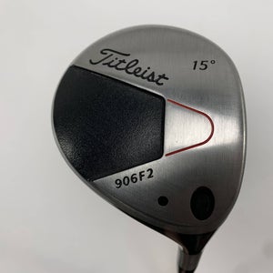Titleist PT 906F2 3 Fairway Wood 15* ProForce V2 90g Stiff Graphite Mens RH
