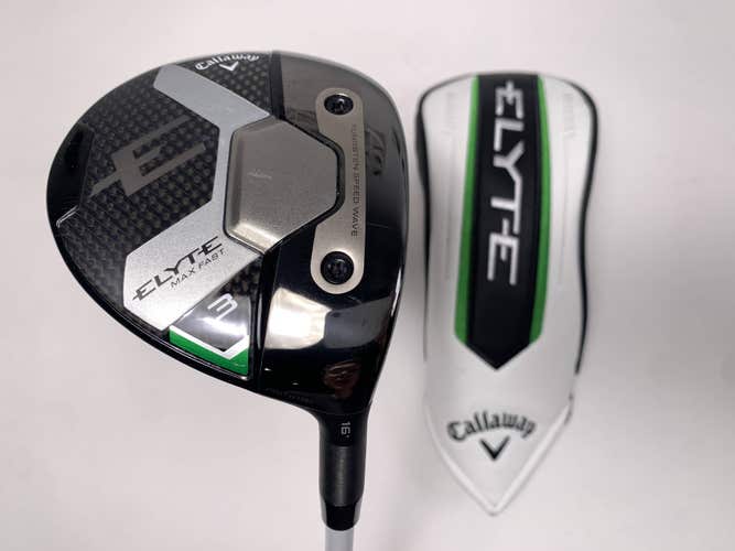 Callaway Elyte Max Fast 3 Fairway Wood 16* Eldio Ladies RH HC