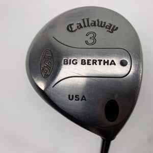 Callaway S2H2 3 Fairway Wood 15* RCH 90 Regular Graphite Mens RH