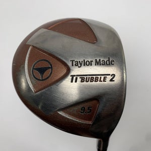 TaylorMade Ti Bubble 2 Driver 9.5* Bubble 2 R-80 Regular Graphite Mens RH
