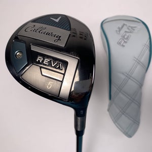 Callaway Reva Rise 5 Fairway Wood 21* UST Mamiya LINQ 4F1 Ladies RH HC