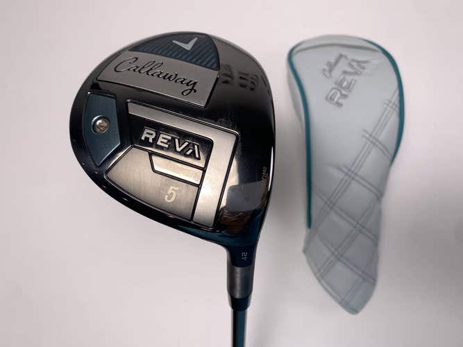 Callaway Reva Rise 5 Fairway Wood 21* UST Mamiya LINQ 4F1 Ladies RH HC