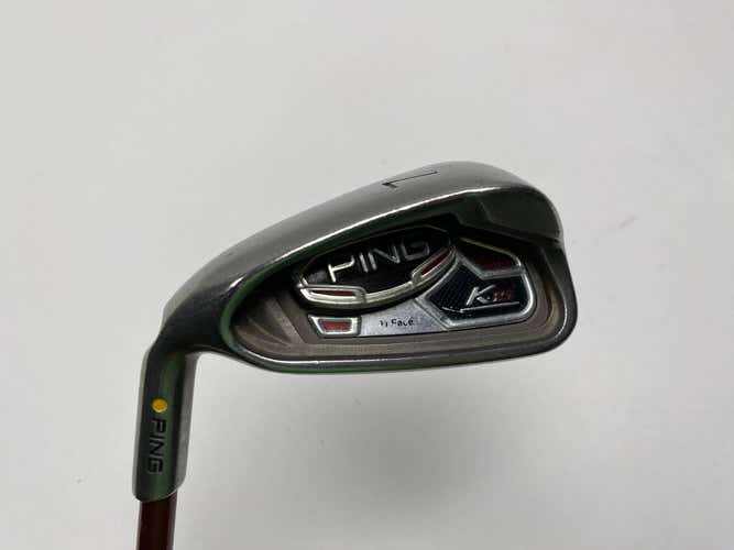 Ping K15 Single 7 Iron Yellow Dot 1.5* Up TFC149 Regular LH Midsize Grip