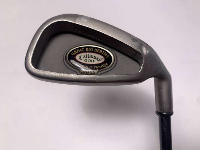 Callaway Big Bertha Tungsten Titanium Single 5 Iron RCH 96 Firm Steel Mens RH