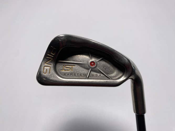 Ping ISI Nickel Single 4 Iron Red Dot 1* Flat W54 Regular Graphite Mens RH
