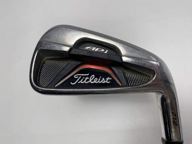 Titleist 712 AP1 Single 6 Iron UST Mamiya Recoil 660 F3 Regular Graphite Mens RH