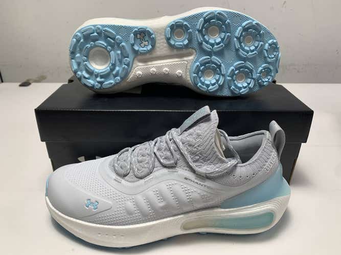 Under Armour Phantom Fore Waterproof Golf Shoes Grey Women's SZ 10 (3028244-101)