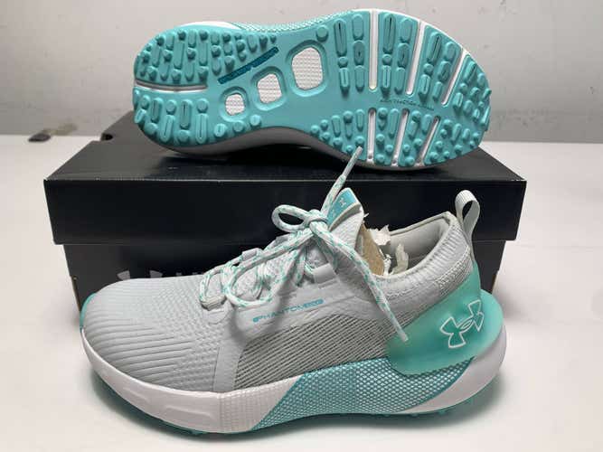 Under Armour Phantom Waterproof Golf Shoes Grey Women's SZ 7 (3027090-101)
