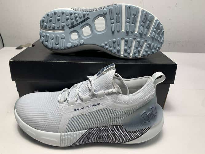 Under Armour Phantom Waterproof Golf Shoes Grey Men's SZ 8.5 (3027485-101)