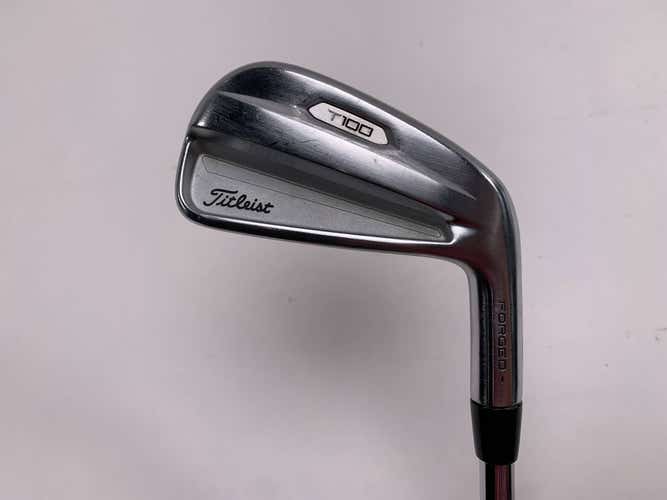 Titleist T100 2021 Single 5 Iron Project X LZ 6.0 120g Stiff Steel Mens RH