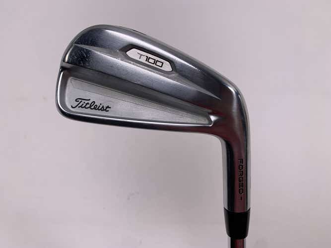 Titleist T100 2021 Single 6 Iron Project X LZ 6.0 120g Stiff RH