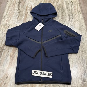 Nike Sportswear Tech Fleece Zip Up Hoodie Obsidian Men's Size XS HV0949-451 

New With Tags