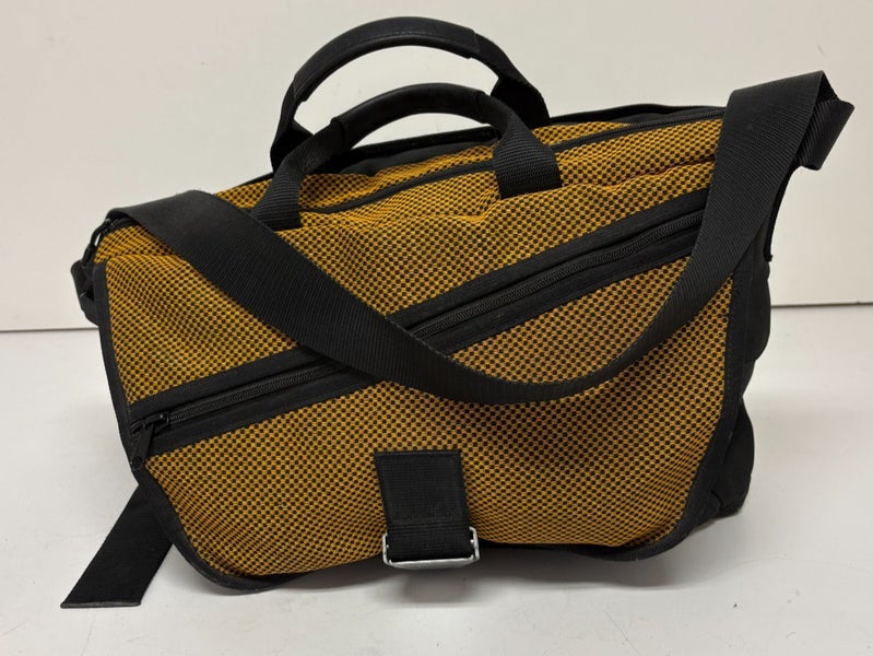 WaterField Designs Cargo Laptop Messenger Bag Yellow/Black GREAT Fast Shipping