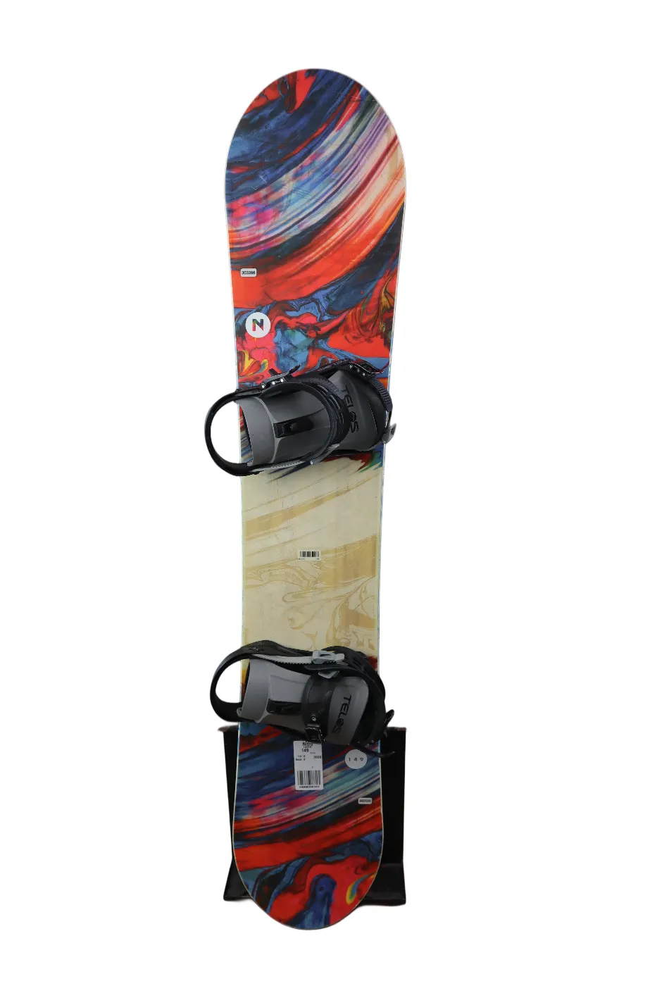 USED 2020 Nitro Lectra Snowboard - 149cm - Multicolor - Telos