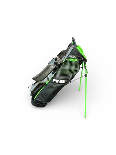 Used Ping HOOFER PRODI G Mens Stand Bag Black 11873-S000227635