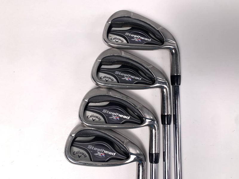 Callaway Steelhead XR Iron Set 5-8 True Temper XP 95 ST15 S300 Stiff Mens RH