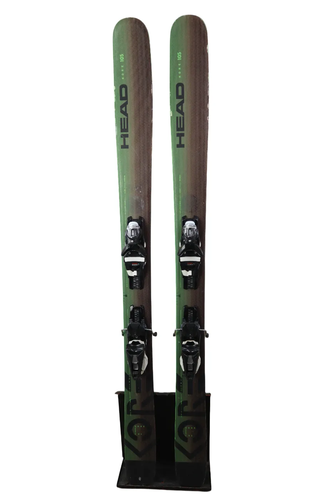 USED 2023 Head Kore 105 Skis - 163cm - Grey/Black - Look NX 12 Bindings