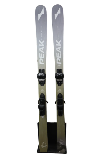 USED 2023 Peak 88 Skis - 168cm - Black/White - Tyrolia Attack 14 Bindings