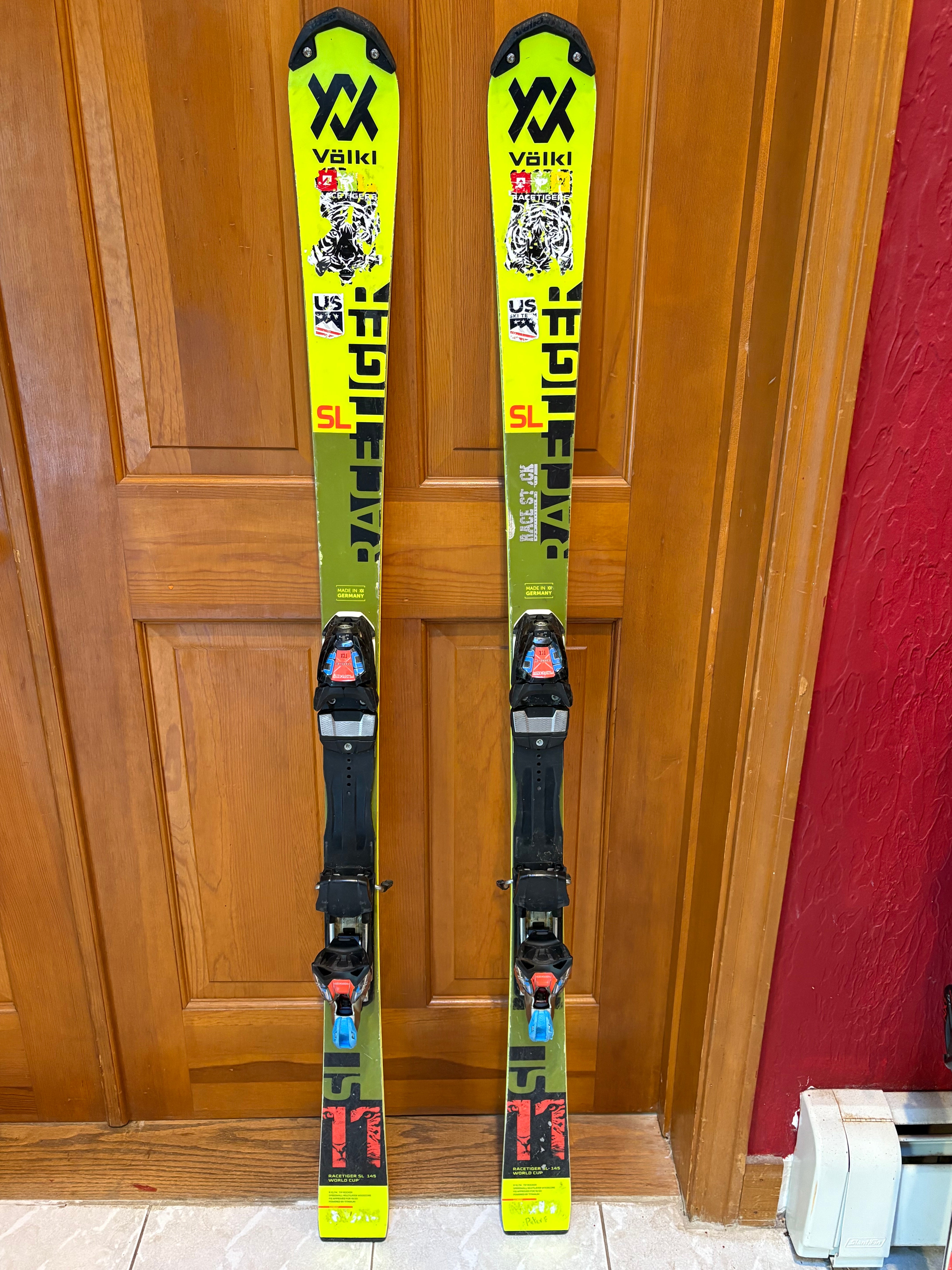 New 165 cm Volkl Racetiger SL Skis | SidelineSwap | Buy and Sell