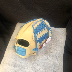 NEW 2025 RAWLINGS HEART OF THE HIDE RHT 11.75 INFIELDER GLOVE “BLONDE & BLUE”