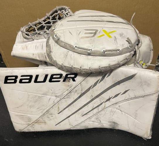 Used Bauer Vapor 3X Catcher & Blocker Sr