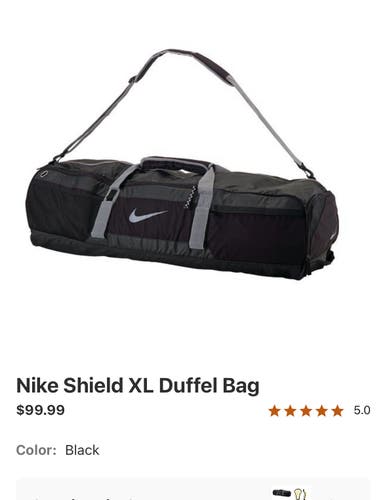 Nike Shield Lacrosse XL duffel bag