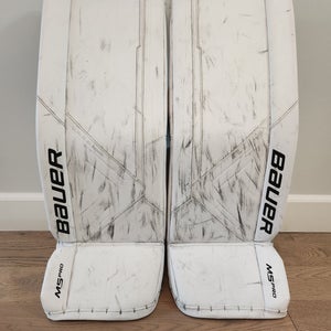 Small 2022 Bauer Supreme M5 Pro Goalie Leg Pads (Used)