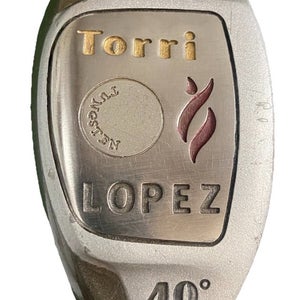 Nancy Lopez Torri 8 Hybrid Iron 40* RH Ladies FlexMatch-3 Graphite 34.5 New Grip