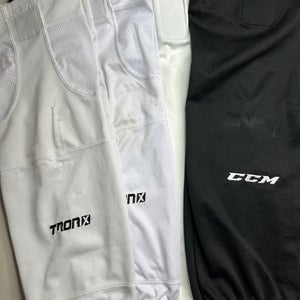 Four Pairs Hockey Socks Bundle CCM, Tronx, Champro Intermediate Medium 25”-26”