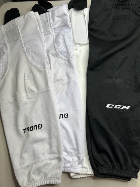 Four Pairs Hockey Socks Bundle CCM, Tronx, Champro Intermediate Medium 25”-26”