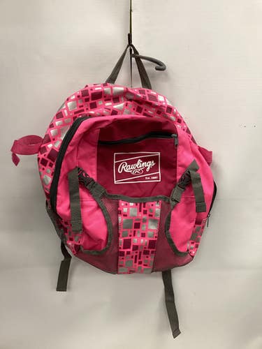 Used Rawlings BACKPACK BB/SB Player Backpack Pink 11851-S000041222
